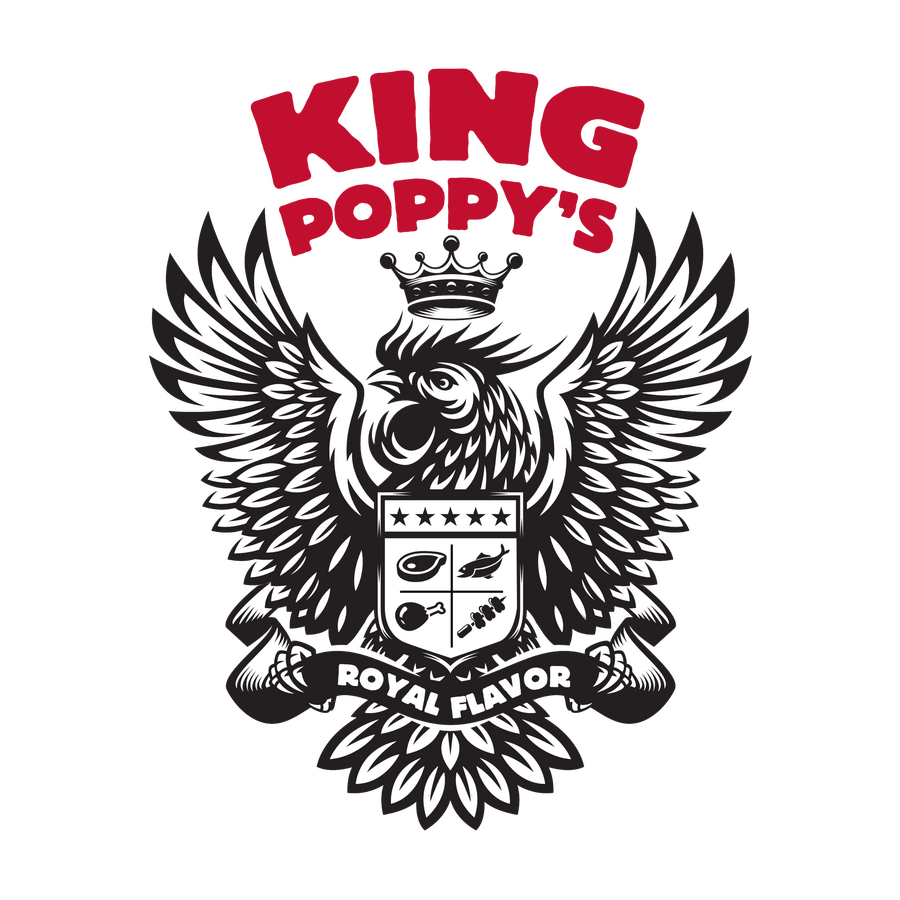 King Poppy's Royal Flavor Logo